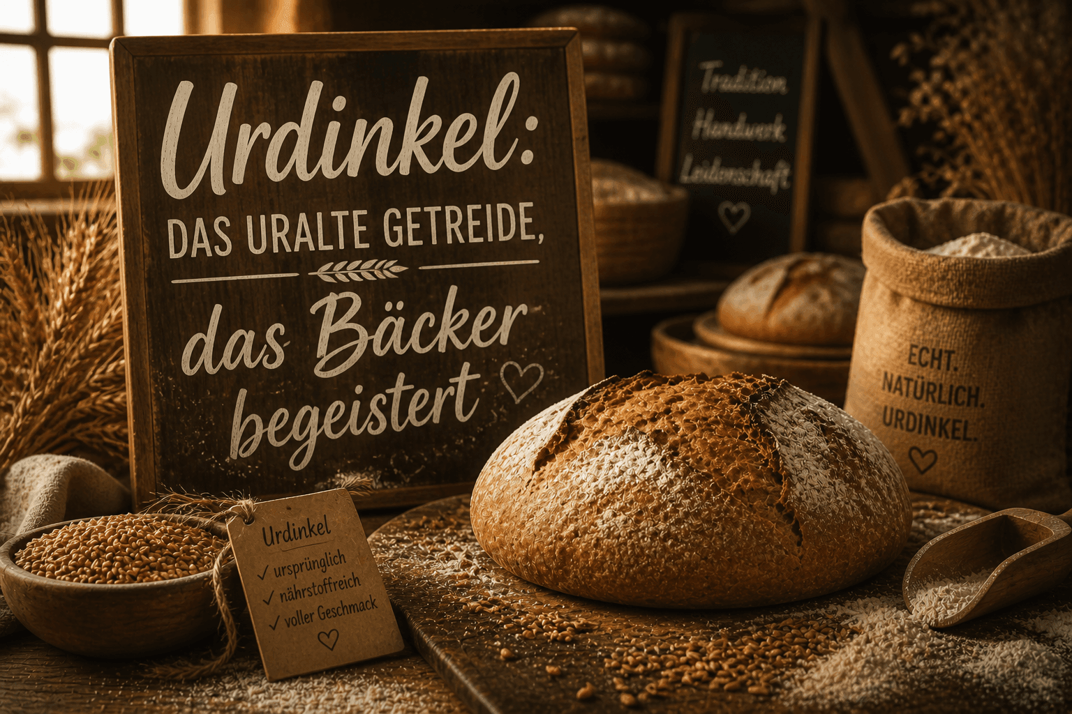 Urdinkel: Das uralte Getreide, das Bäcker begeistert