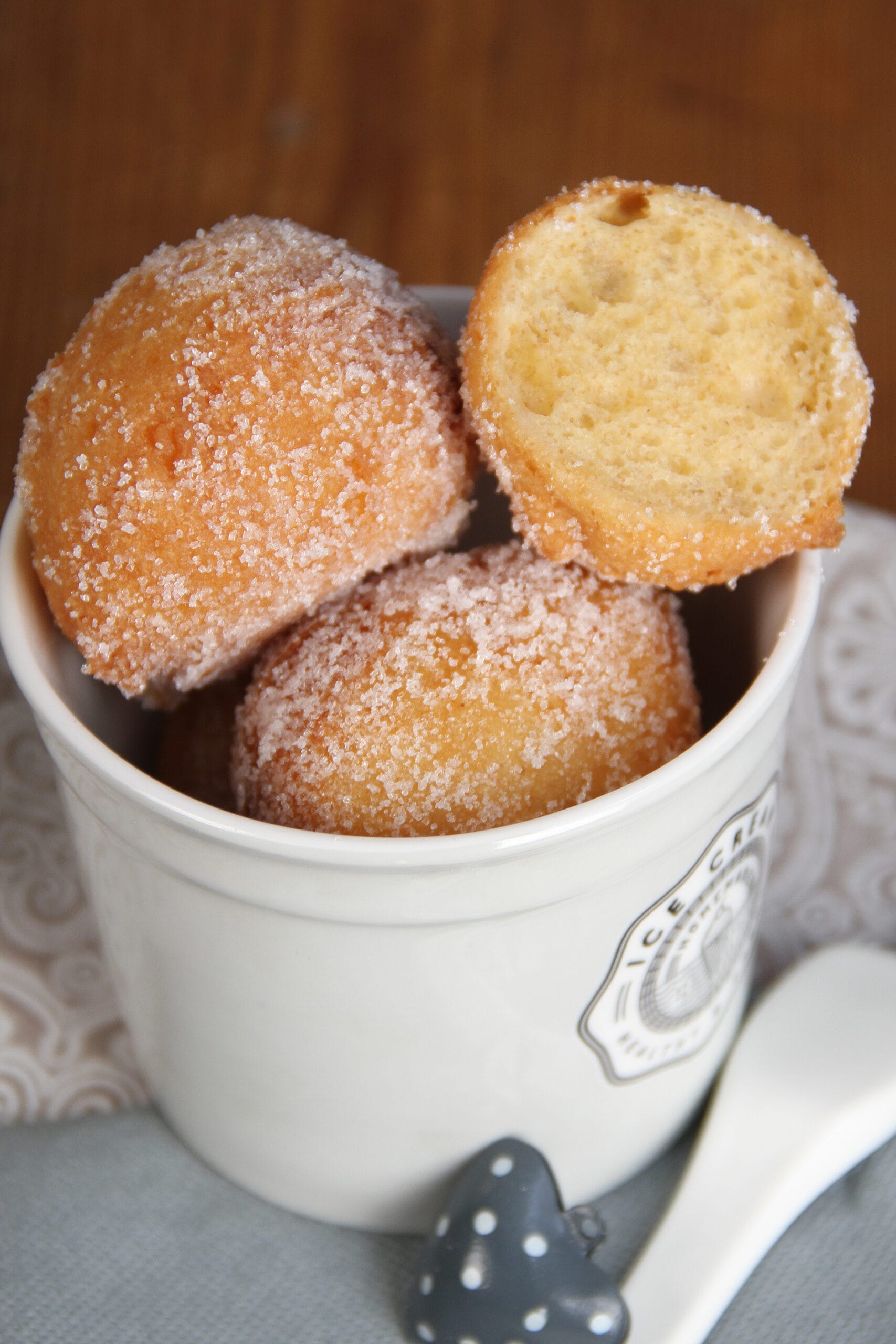 Dinkel Quarkbällchen